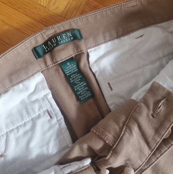 Ralph Lauren Tan Skinny Equestrian Riding Pants 4 - Picture 9 of 14